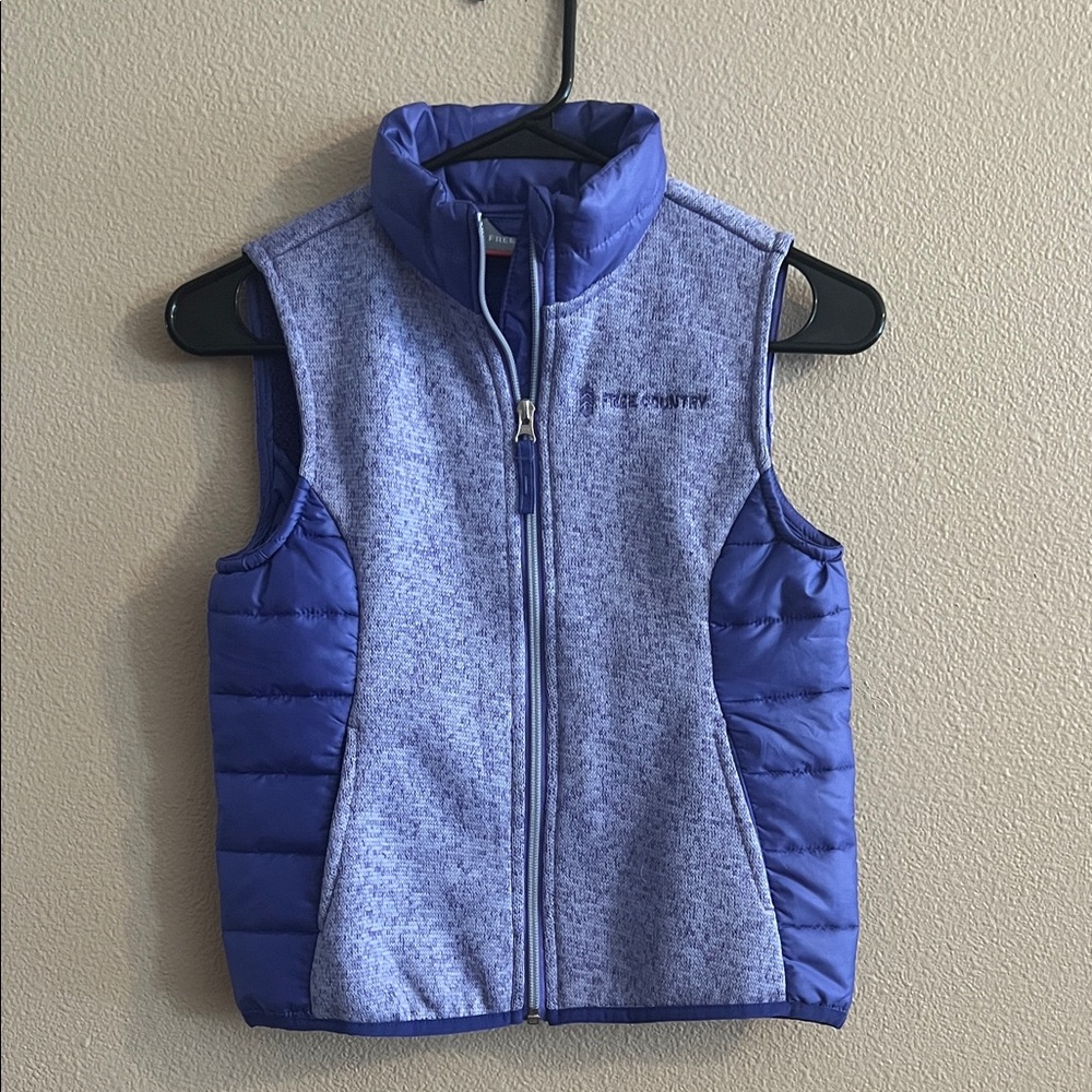 Free Country Purple Kids Vest